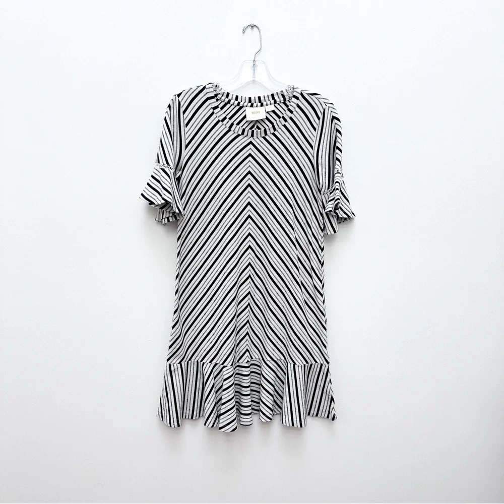 Anthropologie Striped Tunic Mini Dress - Picture 9 of 11